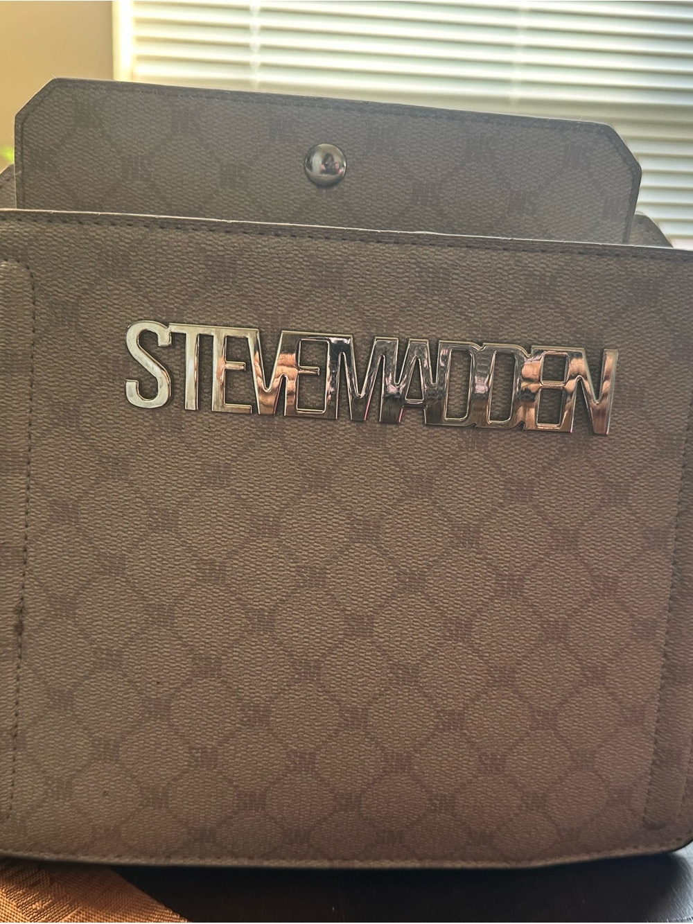 Steve Madden Brown Men’s Crossbody Bag